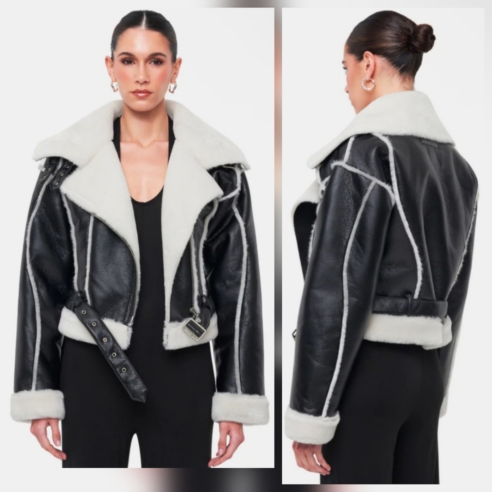 NWT- OW COLLECTION Icewind Jacket In Black Sz S